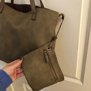 Free People Bags - Free People Taupe Reversible Tote Free People Bags - Free People Taupe Reversible Tote